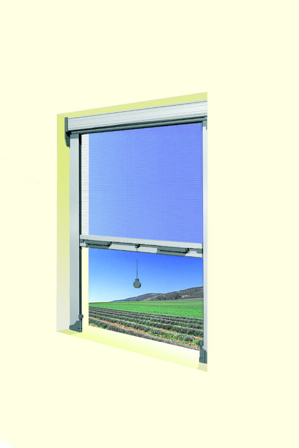 Moustiquaire enroulable verticale