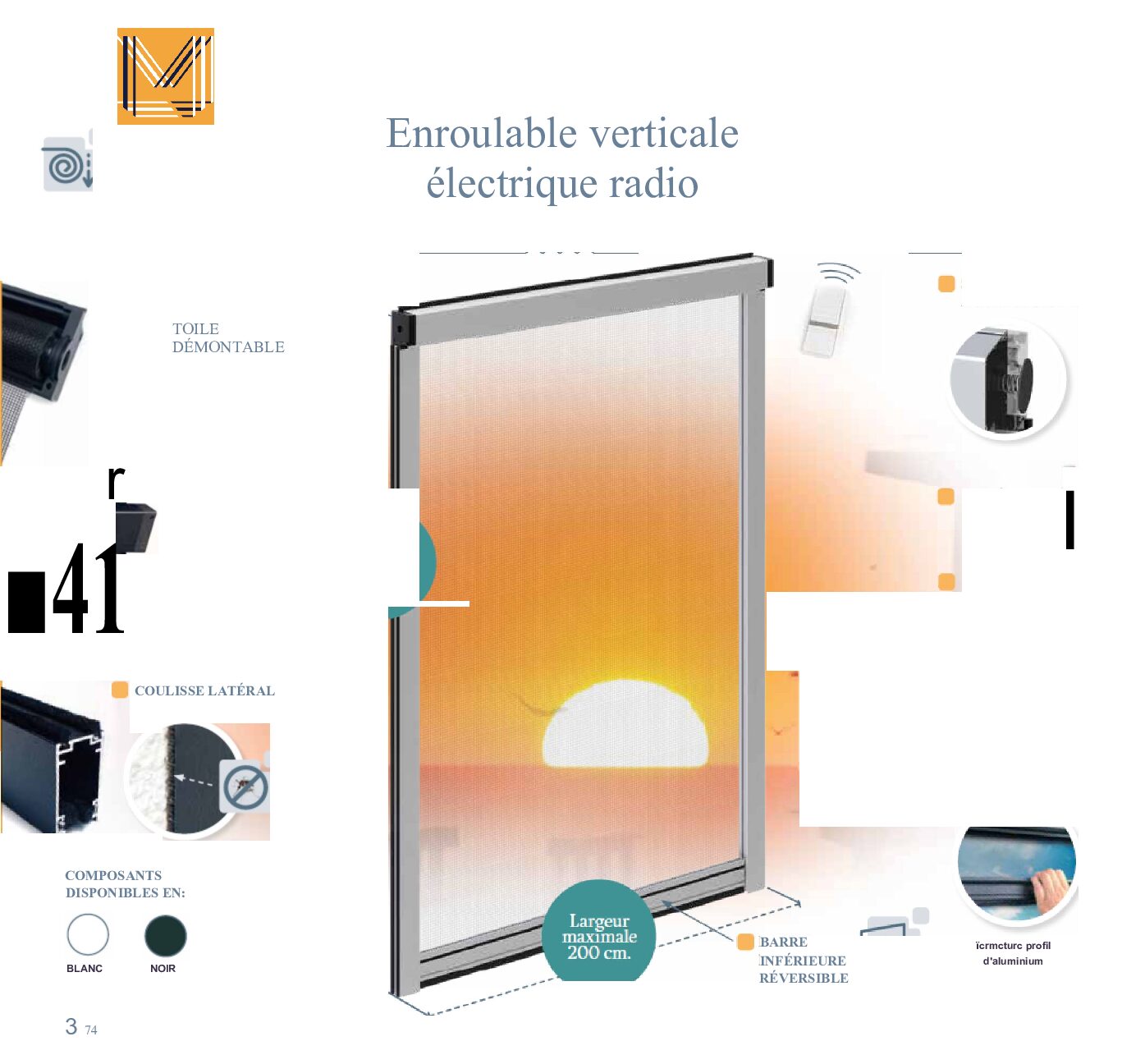Moustiquaire électrique radio sur batterie